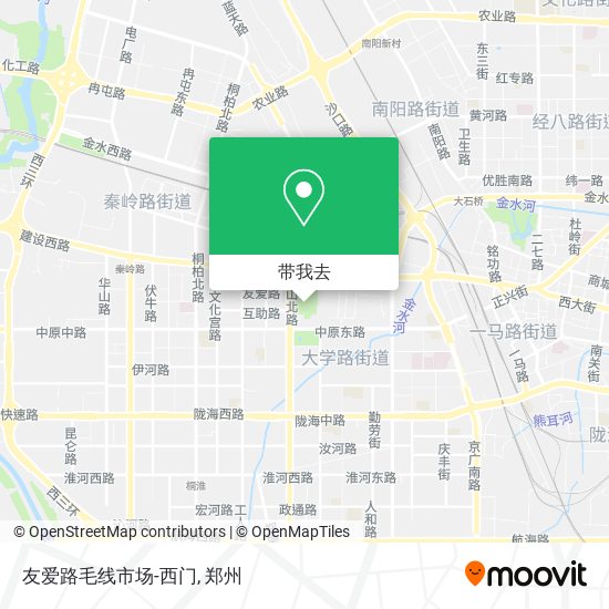 友爱路毛线市场-西门地图