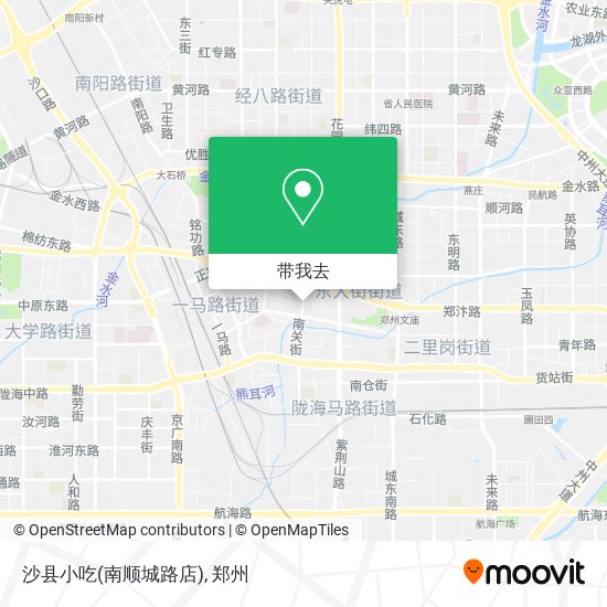 沙县小吃(南顺城路店)地图