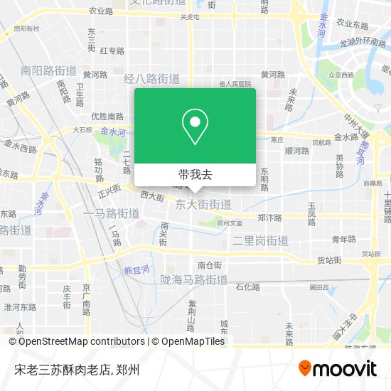 宋老三苏酥肉老店地图