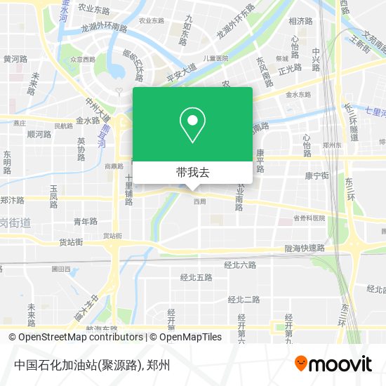 中国石化加油站(聚源路)地图