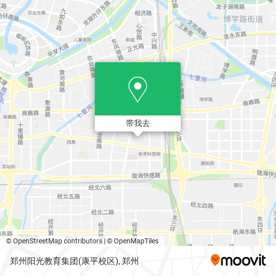 郑州阳光教育集团(康平校区)地图