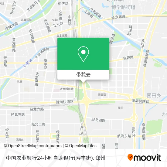 中国农业银行24小时自助银行(寿丰街)地图