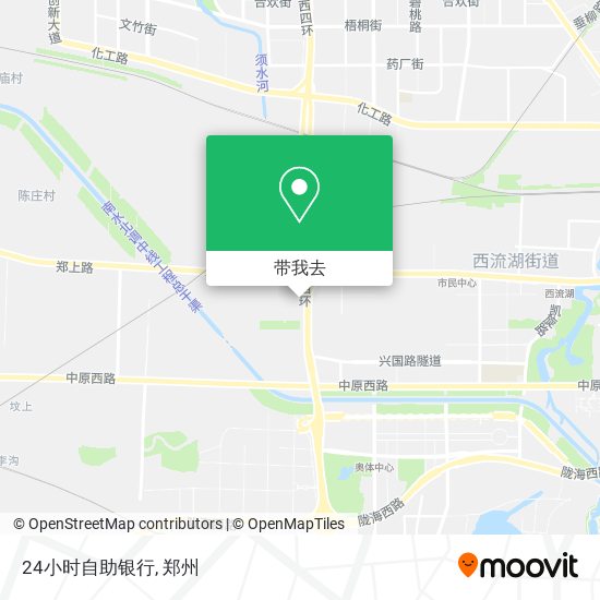 24小时自助银行地图