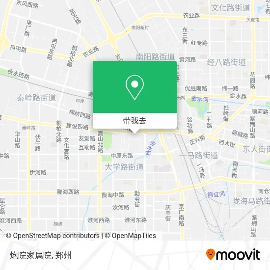 炮院家属院地图