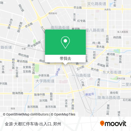 金源·大都汇停车场-出入口地图