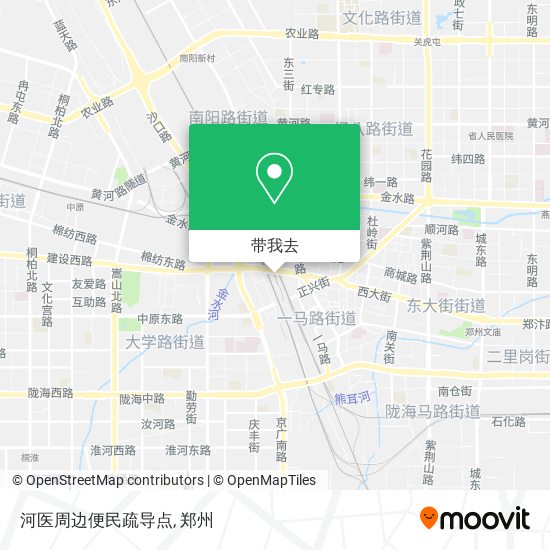 河医周边便民疏导点地图