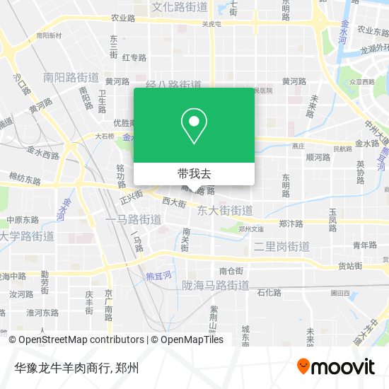 华豫龙牛羊肉商行地图