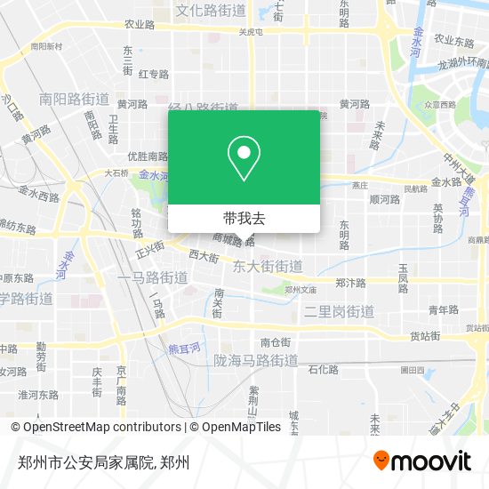 郑州市公安局家属院地图