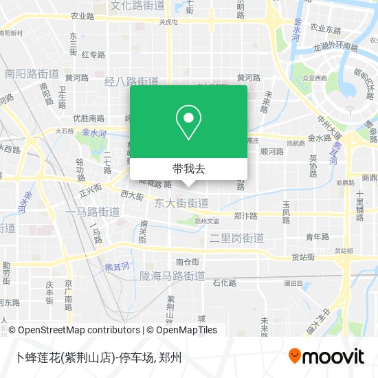 卜蜂莲花(紫荆山店)-停车场地图