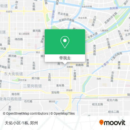 天佑小区-1栋地图