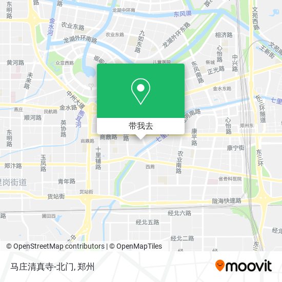 马庄清真寺-北门地图