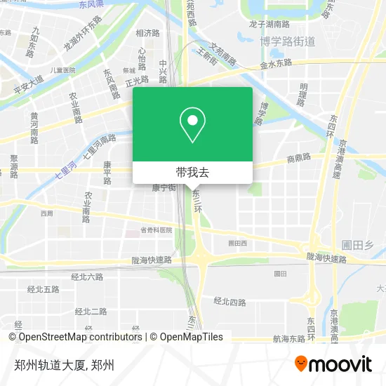 郑州轨道大厦地图