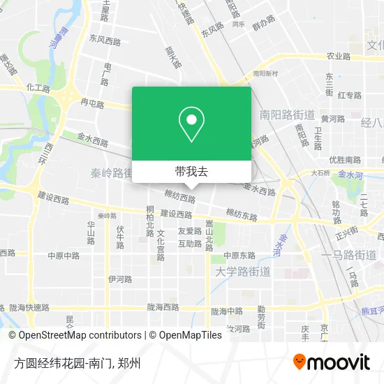 方圆经纬花园-南门地图