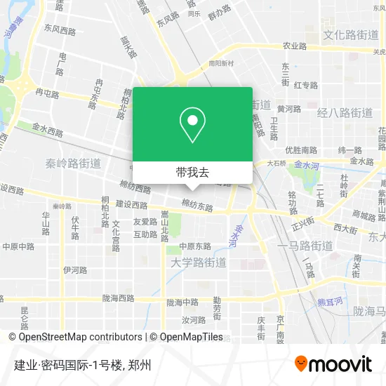 建业·密码国际-1号楼地图