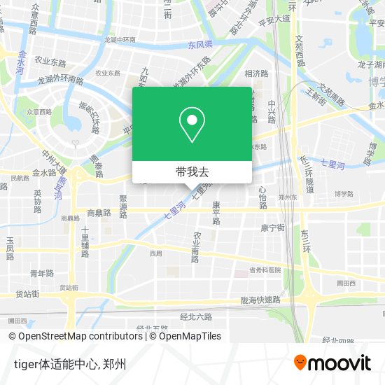 tiger体适能中心地图