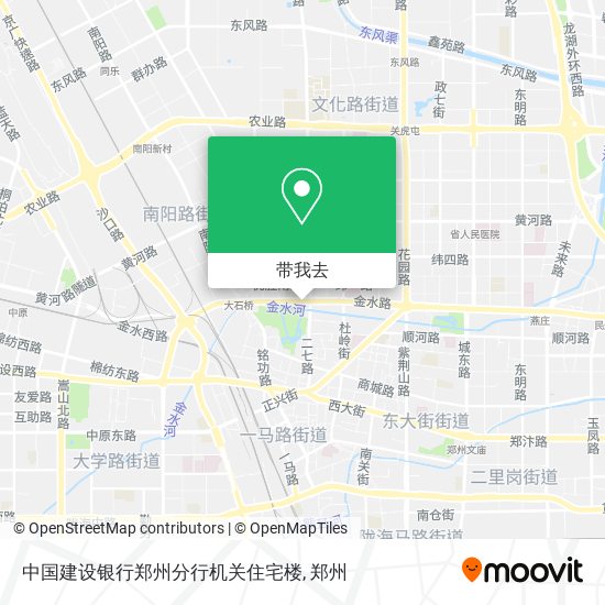 中国建设银行郑州分行机关住宅楼地图