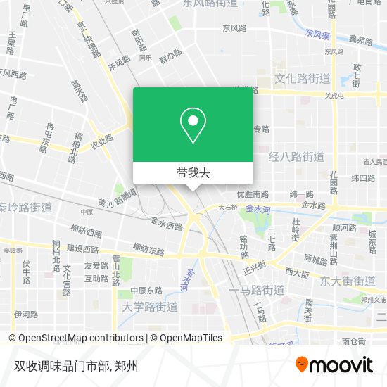 双收调味品门市部地图