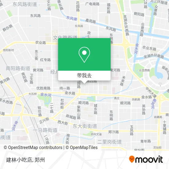 建林小吃店地图