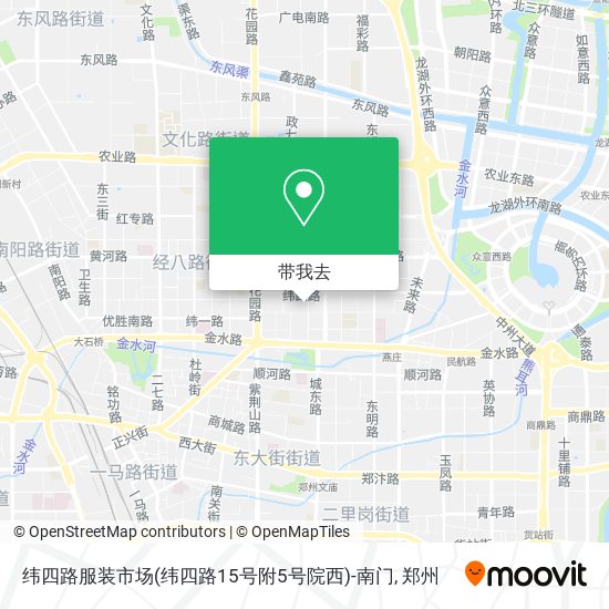 纬四路服装市场(纬四路15号附5号院西)-南门地图