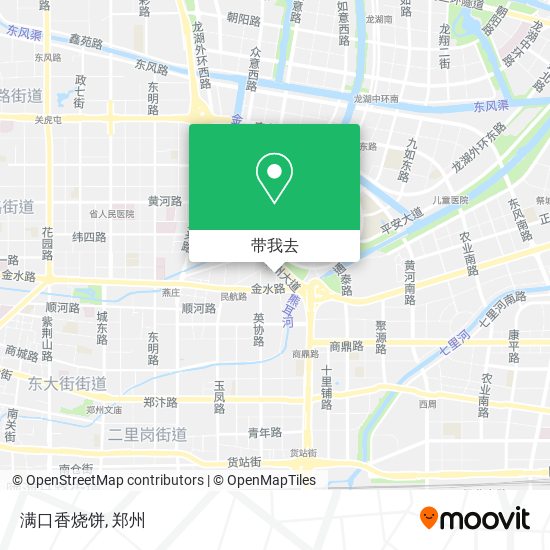 满口香烧饼地图