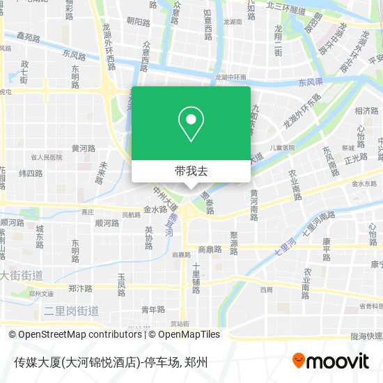传媒大厦(大河锦悦酒店)-停车场地图