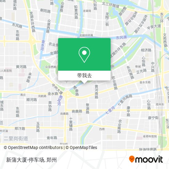 新蒲大厦-停车场地图