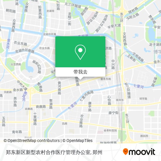 郑东新区新型农村合作医疗管理办公室地图