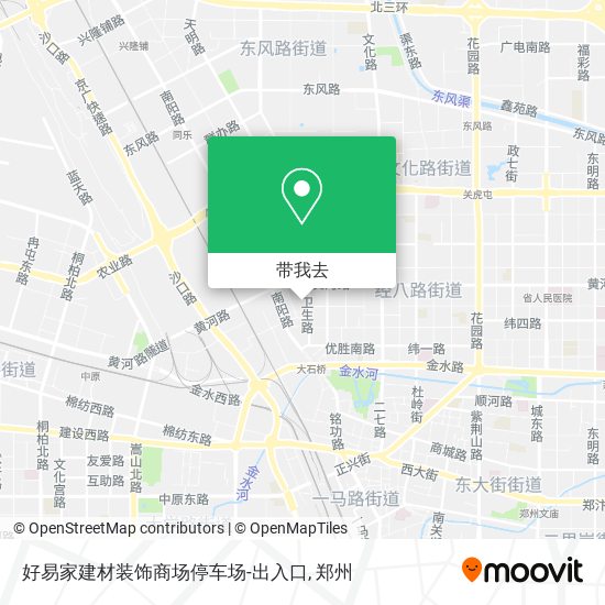 好易家建材装饰商场停车场-出入口地图