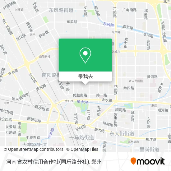 河南省农村信用合作社(同乐路分社)地图