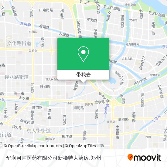 华润河南医药有限公司新稀特大药房地图