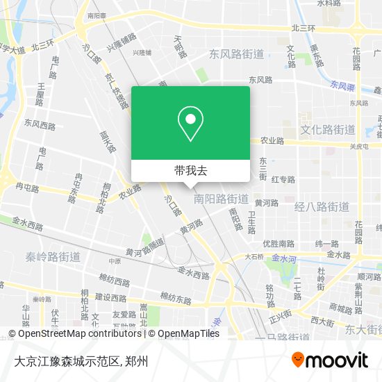 大京江豫森城示范区地图