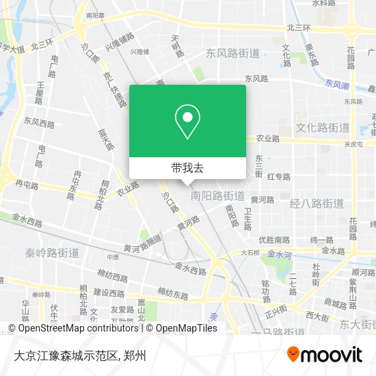 大京江豫森城示范区地图