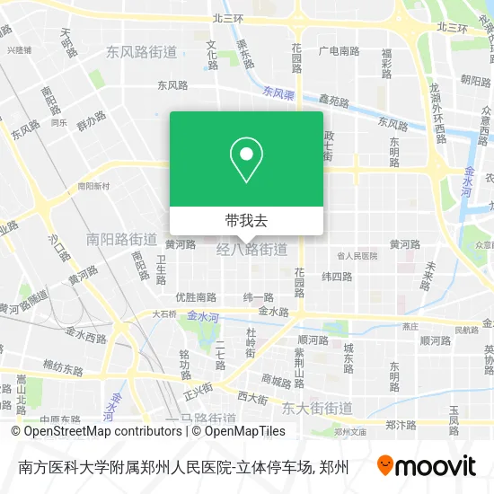 南方医科大学附属郑州人民医院-立体停车场地图