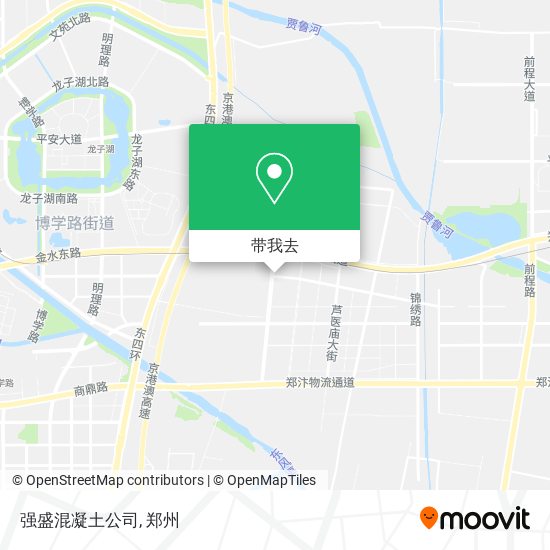 强盛混凝土公司地图
