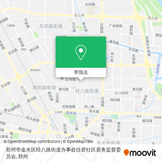 郑州市金水区经八路街道办事处任砦社区居务监督委员会地图