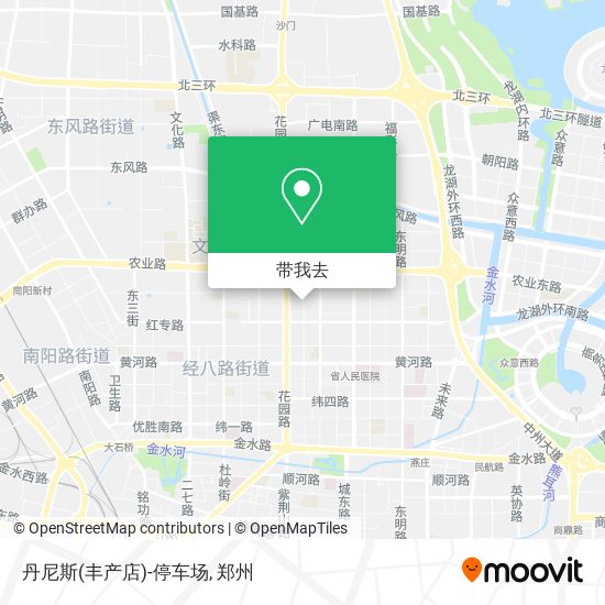 丹尼斯(丰产店)-停车场地图