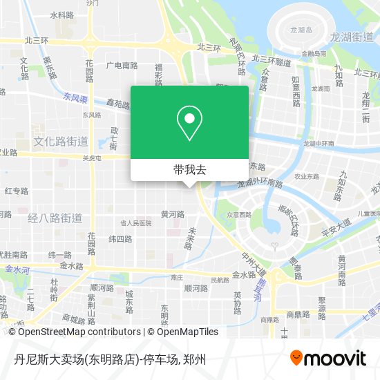 丹尼斯大卖场(东明路店)-停车场地图