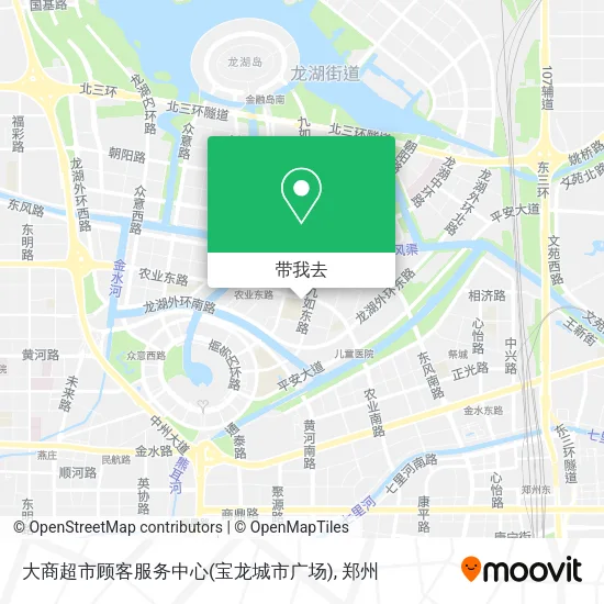大商超市顾客服务中心(宝龙城市广场)地图