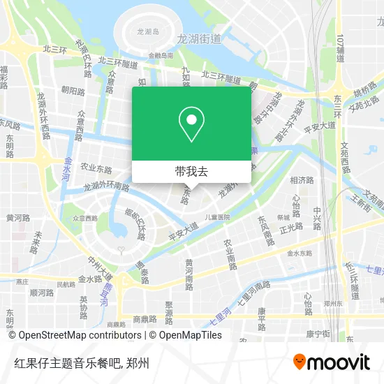 红果仔主题音乐餐吧地图