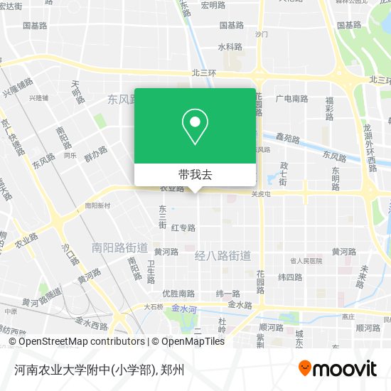 河南农业大学附中(小学部)地图