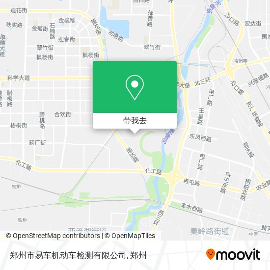 郑州市易车机动车检测有限公司地图