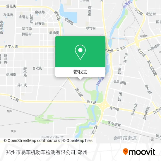 郑州市易车机动车检测有限公司地图