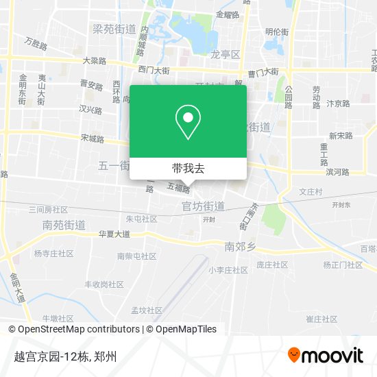 越宫京园-12栋地图