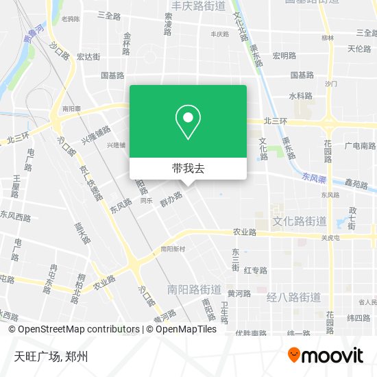 天旺广场地图