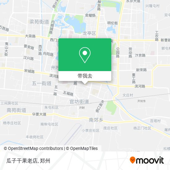 瓜子干果老店地图