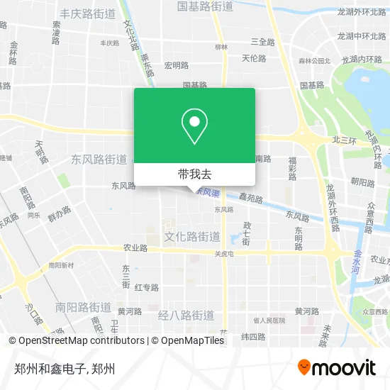 郑州和鑫电子地图