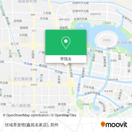 丝域养发馆(鑫苑名家店)地图