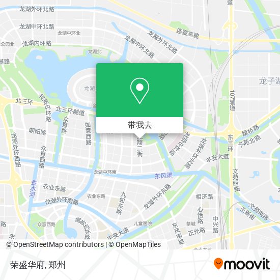 荣盛华府地图