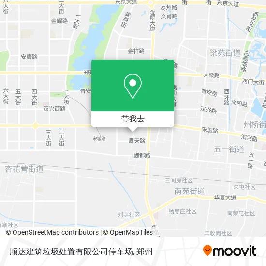 顺达建筑垃圾处置有限公司停车场地图