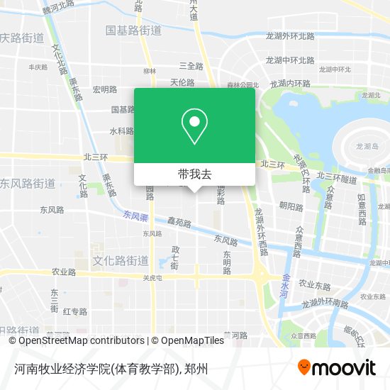 河南牧业经济学院(体育教学部)地图